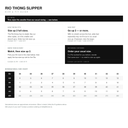 FEMME LA size & fit guide