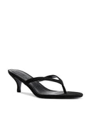 Sakura Slipper - Suede Black