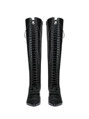 Salem Knee Boot - Black
