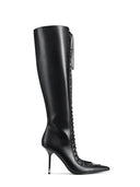 Salem Knee Boot - Black