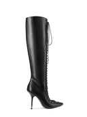Salem Knee Boot - Black