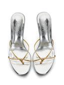 Sicilian Slipper - Gold & Silver
