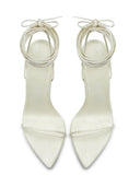 Soleil Lace Up - Glazed Cream