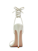 Soleil Lace Up - Glazed Cream