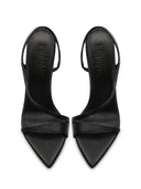 Vesper Sandal - Satin Black