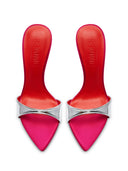Whiskey Slipper - Platinum/Pink/Red