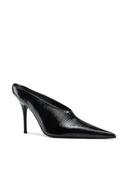 Xaden Mule - Black Patent Lizard