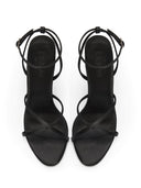 Ale Sandal - Satin Black - FEMME LA
