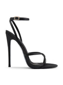 Ale Sandal - Satin Black - FEMME LA