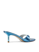 Amalfi Slipper - Metallic Blue - FEMME LA
