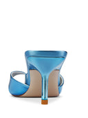 Amalfi Slipper - Metallic Blue - FEMME LA