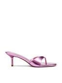 Amalfi Slipper - Metallic Pink - FEMME LA