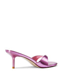 Amalfi Slipper - Metallic Pink - FEMME LA