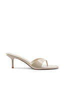 Amalfi Slipper - Nude - FEMME LA