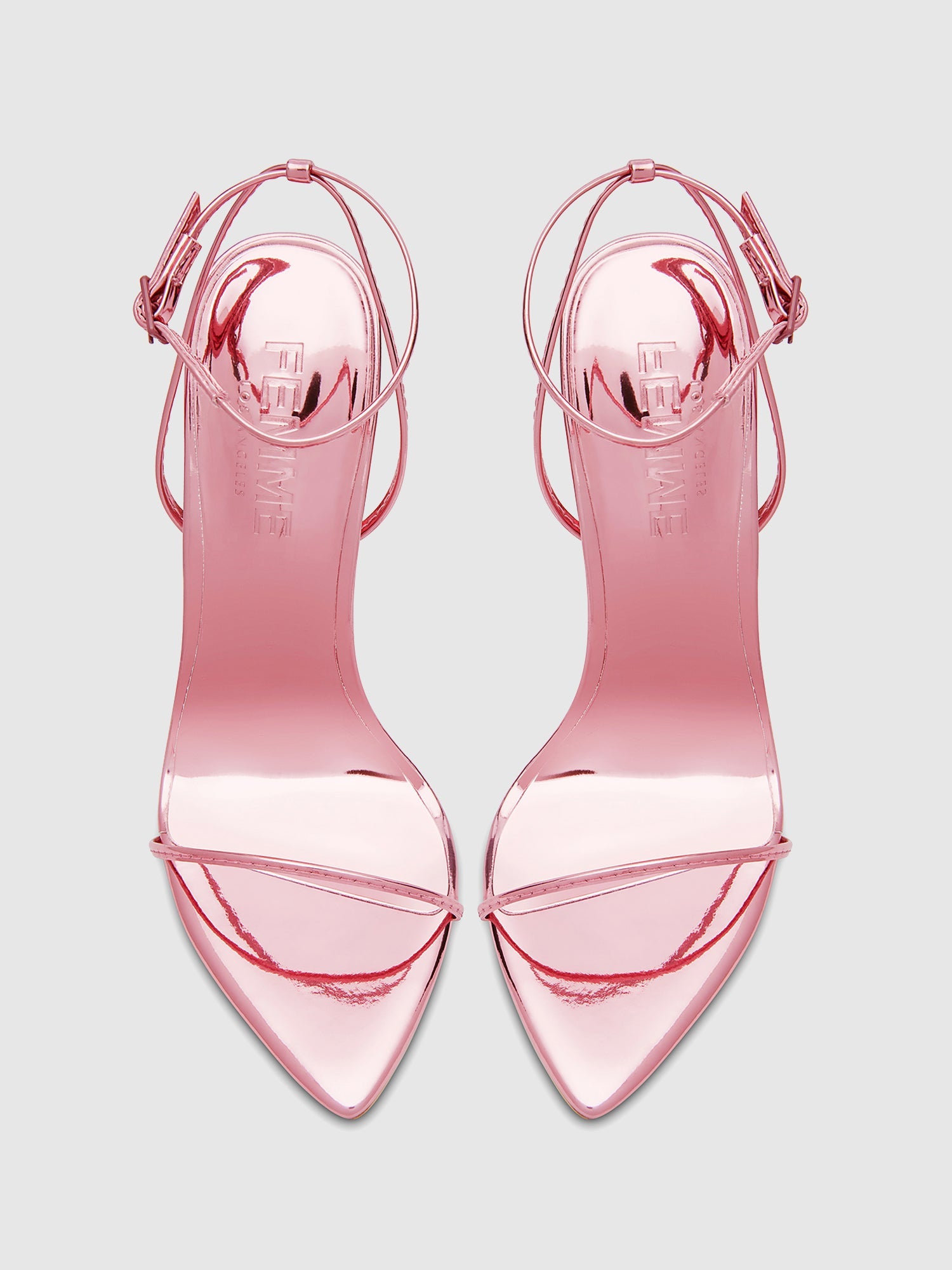 ANDX Sandal - Metallic Pink | FEMME LA