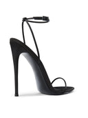 ANDX Sandal - Satin Black - FEMME LA