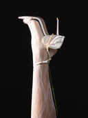 ANDX Sandal - White Satin - FEMME LA