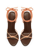 Athens Lace Up - Coco / Peach - FEMME LA