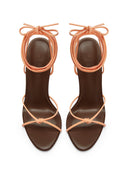Athens Lace Up - Coco / Peach - FEMME LA