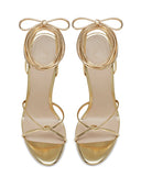 Athens Lace Up - Golden - FEMME LA