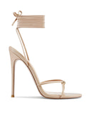 Athens Lace Up - Latte - FEMME LA