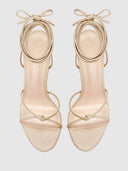 Athens Lace Up - Latte - FEMME LA