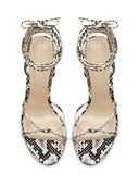 Athens Lace Up - Python - FEMME LA