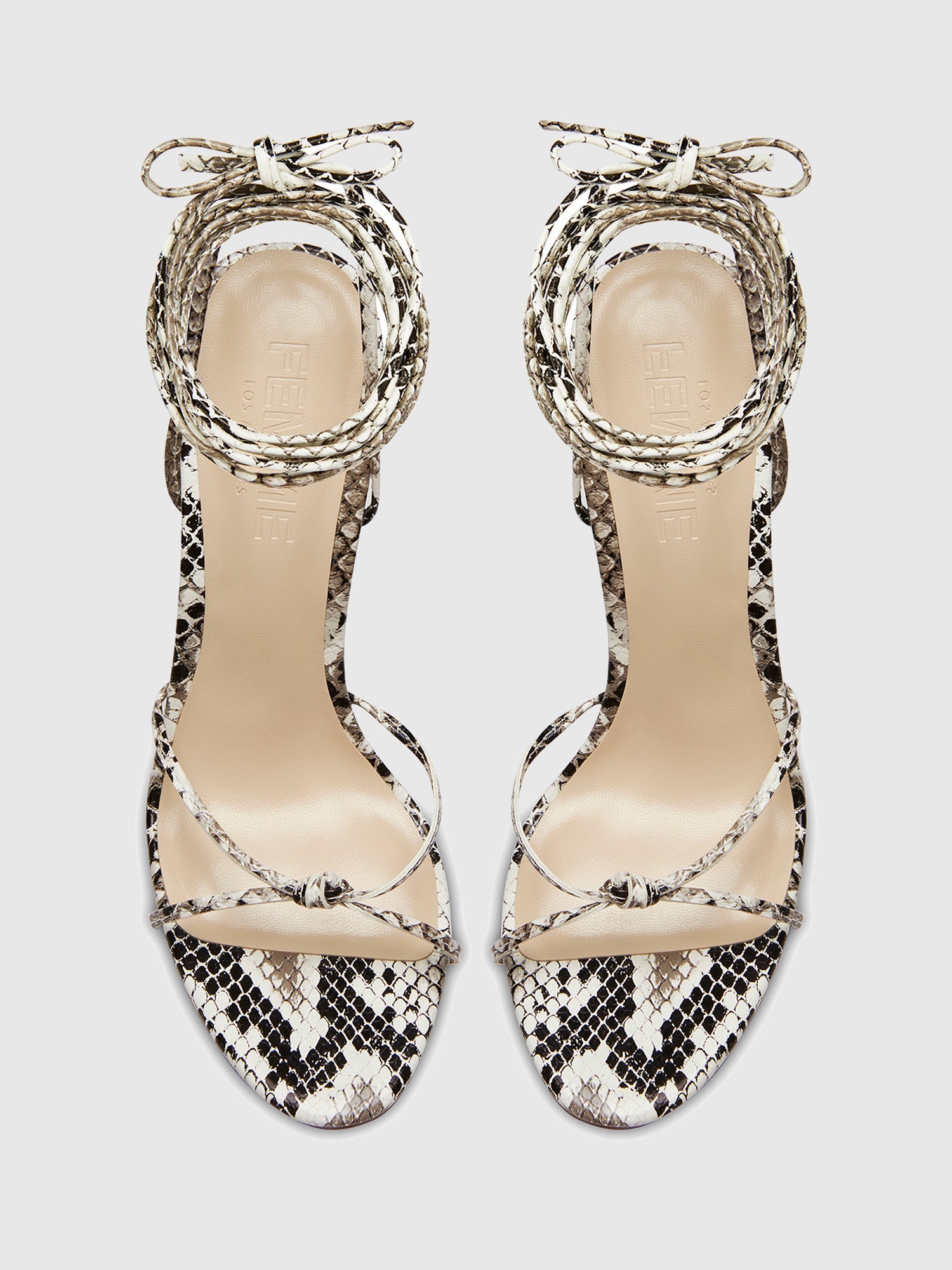 Athens Lace Up - Python | FEMME LA