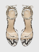 Athens Lace Up - Python - FEMME LA