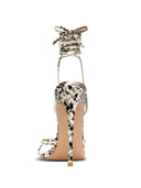 Athens Lace Up - Python - FEMME LA