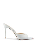 Bella Slipper - White - FEMME LA