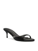 Capri Slipper - Nero - FEMME LA