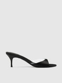 Capri Slipper - Nero - FEMME LA