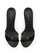 Capri Slipper - Nero - FEMME LA