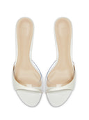 Capri Slipper - White - FEMME LA