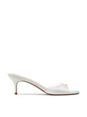 Capri Slipper - White - FEMME LA