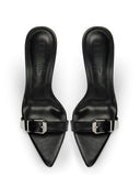Carter Mule 100 - Black - FEMME LA