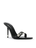Carter Mule 100 - Black - FEMME LA