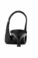 Chantilly Slingback - Noir Crystal - FEMME LA