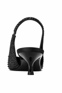 Chantilly Slingback - Noir Crystal - FEMME LA