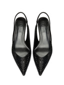 Chantilly Slingback - Noir Crystal - FEMME LA