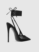 Cobra Lace Up - Black - FEMME LA