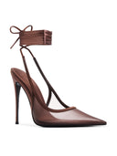 Cobra Lace Up - Brown - FEMME LA