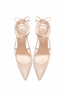Cobra Lace Up - Nude - FEMME LA