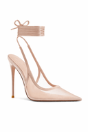 Cobra Lace Up - Nude - FEMME LA