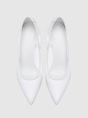 Collette Pump - White - FEMME LA
