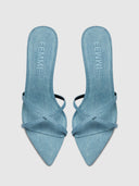 Copenhagen Slipper - Denim - FEMME LA