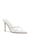 Donatella 100 - Patent White - FEMME LA