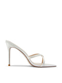 Donatella 100 - White Satin - FEMME LA