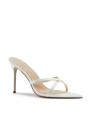 Donatella 100 - White Satin - FEMME LA